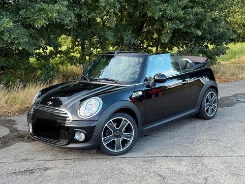 Mini Cooper cabrio D highgate, Auto's, Mini, Particulier, Cooper, Alarm, Diesel, Cabriolet, Zwart, Bruin, Ophalen