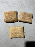 WW2 ensemble 3 pansements Anglais, Collections, Enlèvement ou Envoi