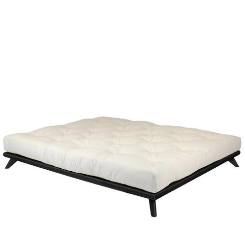 Laag bed - Karup futonbed Senza naturel 180x200cm, Maison & Meubles, Chambre à coucher | Lits, Utilisé, Deux personnes, 180 cm