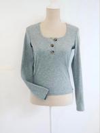 Grijze t-shirt van Shein, Kleding | Dames, T-shirts, Ophalen of Verzenden, Zo goed als nieuw, Lange mouw, Maat 36 (S)