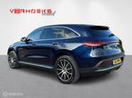 Mercedes EQC 400 4MATIC AMG Line Premium Plus 80 kWh, Auto's, Mercedes-Benz, Automaat, Zwart, 2395 kg, Blauw