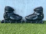 Rollerblades zwart - Oxelo - new roller fit 3 man - maat 46, Sport en Fitness, Skeelers, Ophalen of Verzenden, Zo goed als nieuw