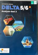 Delta 5/6 Analyse deel 3, Boeken, Schoolboeken, Ophalen, ASO, Wiskunde A, Plantyn
