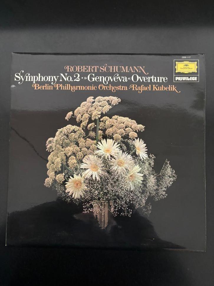 Schumann Berlin Phil Kubelik Sym 2  Genoveva 1975, Cd's en Dvd's, Vinyl | Klassiek, Zo goed als nieuw, Romantiek, Orkest of Ballet