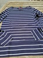 blauw wit gestreepte polo pull, Blauw, Alain Manoukian, Maat 42/44 (L), Ophalen of Verzenden
