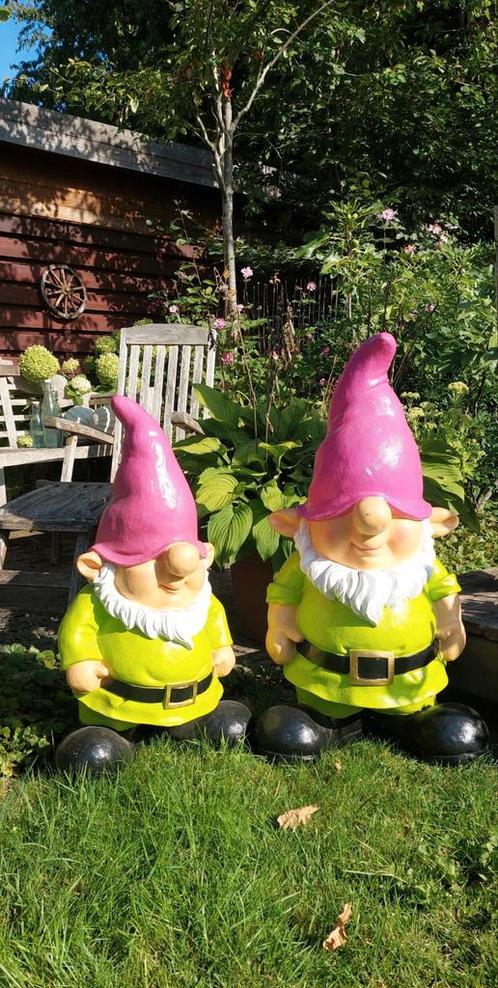 Tuinbeelden kabouters, Tuin en Terras, Tuinbeelden, Zo goed als nieuw, Ophalen