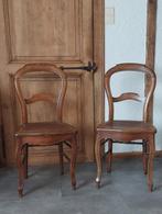 A vendre. 2 chaises cannelées Louis Philippe., Ophalen of Verzenden