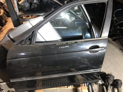 DEUR LINKSVOOR BMW E46 SEDAN TOURING E46 BLACK SPAHIRE, Auto-onderdelen, Carrosserie, Deur, BMW, Gebruikt, Ophalen of Verzenden