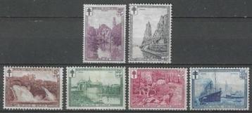 Belgie 1929 - Yvert/OBP 293-298 - Tuberculosebestrijding (PF beschikbaar voor biedingen