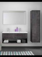 Meuble salle de bain neuf effet béton, Ophalen of Verzenden, Nieuw