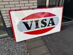 Groot VISA sigaretten emaille bord, Ophalen