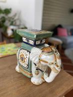 Porte-plante éléphant en céramique émaillée, Ophalen