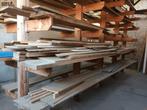 Lot hout massief, Doe-het-zelf en Bouw, Hout en Planken, Ophalen, Zo goed als nieuw