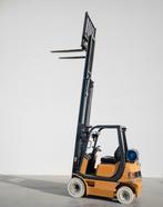 Chariot élévateur gaz Samsung. Triplex 4m50. Excellent etat, Enlèvement ou Envoi, Hydraulique, Chariot élévateur