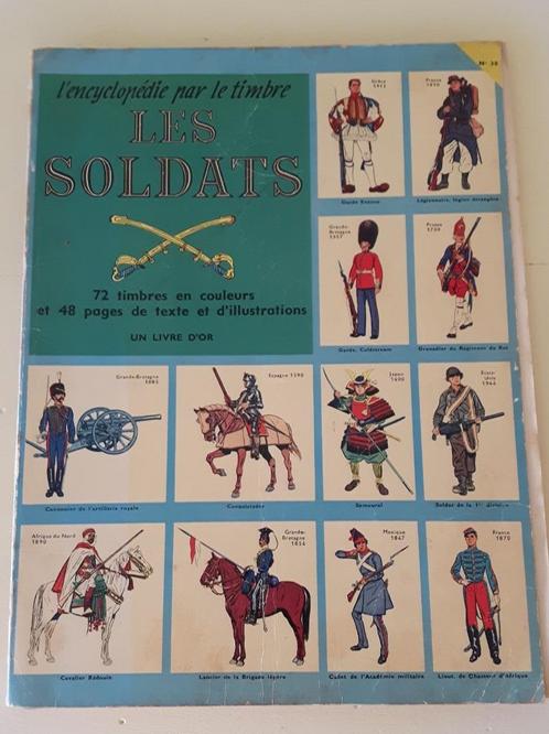 Uniformes-L'encyclopédie par le timbre n38 Les Soldats 1957, Collections, Objets militaires | Général, Autres, Enlèvement ou Envoi