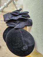 helm en handschoenen paardrijden, Dieren en Toebehoren, Paardrijkleding, Kinderen, Overige typen, Ophalen of Verzenden, Zo goed als nieuw