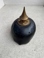 Wo1 Duitse pinhelm zoldervondst, Verzamelen, Militaria | Algemeen, Ophalen of Verzenden