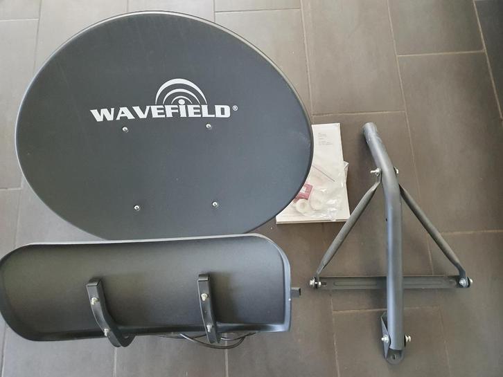 Wavefield T55 Multi Schotelset – Compleet en zo goed als nie, TV, Hi-fi & Vidéo, TV, Hi-fi & Vidéo Autre, Comme neuf, Enlèvement