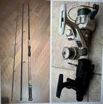 2 NIEUWE Cormoran hengels met gratis molens, Watersport en Boten, Ophalen, Nieuw, Complete set