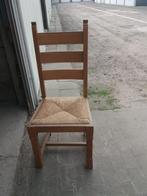 Eiken houten stoelen, Gebruikt, Bruin, Vijf, Zes of meer stoelen, Hout