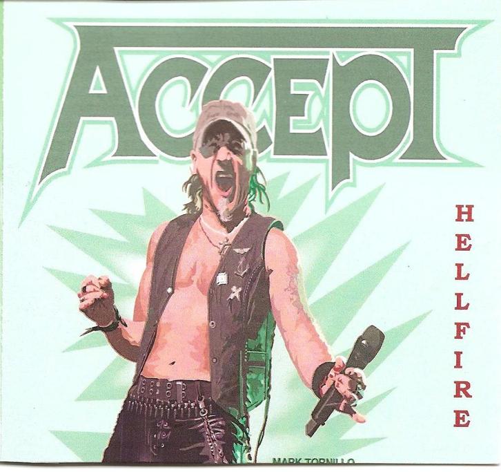 CD ACCEPTEREN - Hellfire - Live Polen 2014, Cd's en Dvd's, Cd's | Rock, Zo goed als nieuw, Poprock, Verzenden