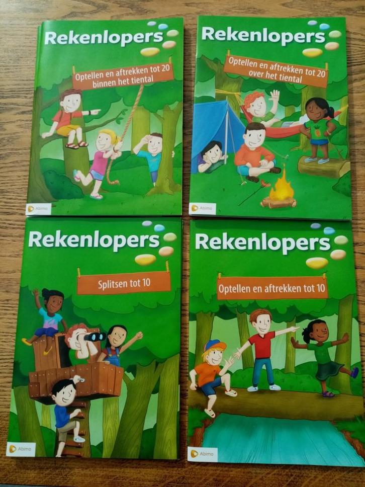 Rekenlopers, 9 boeken, nieuw., Kinderen en Baby's, Speelgoed | Educatief en Creatief, Nieuw, Rekenen, Ontdekken, Ophalen of Verzenden