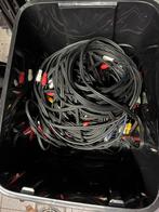 Groot lot rca kabels, Enlèvement, Comme neuf
