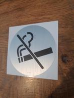 no smoking sign 9,5cm, Nieuw, Ophalen of Verzenden