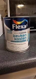 Flexa keuken kasten Zuiver wit 9010, Doe-het-zelf en Bouw, Verf, Beits en Lak, Ophalen of Verzenden, Zo goed als nieuw, Wit, Lak