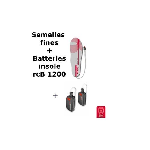 Semelles chauffantes Heat Sole 1.0 Lenz + batterie lithium p, Sports & Fitness, Alpinisme & Randonnée, Neuf, Envoi