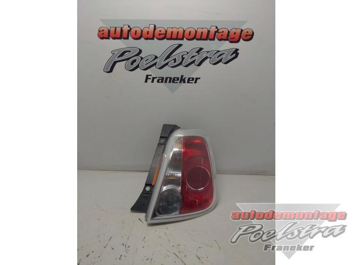 Achterlicht rechts van een Fiat 500, Auto-onderdelen, Verlichting, Fiat, Gebruikt, 3 maanden garantie, Ophalen of Verzenden