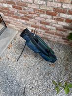 Golftas / golfzak in blauw en groen, Sport en Fitness, Golf, Ophalen, Zo goed als nieuw, Tas