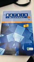 Matrix 3 wiskunde 5uur 9789463108911, Boeken, Ophalen of Verzenden, Nieuw