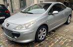 Peugeot 307cc/Cabriolet/95000Km/1ste eigenaar, Auto's, Voorwielaandrijving, 4 zetels, Zwart, 4 cilinders