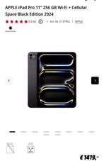 ✅APPLE IPad Pro 11” WIFI + cellular 256Go Spacegrey !!NEUF!!, Apple iPad, Zwart, 11 inch, Nieuw