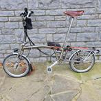 Brompton M6RN Titanium 6 snelheden, Nieuw, Versnellingen, Brompton, Totaal opvouwbaar