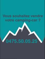 Nous achetons votre camping-car motorhome, Caravans en Kamperen, Mobilhomes, Bedrijf