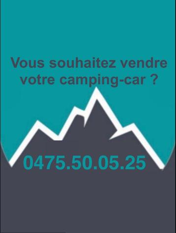 Nous achetons votre camping-car motorhome