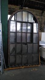 4x Industriële stalen vensters - ramen, Gebruikt, 160 cm of meer, 160 cm of meer, Gevelraam of Ruit