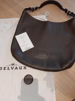 Louise Tresse Delvaux GM Smoked bruin, Ophalen, Zo goed als nieuw, Bruin, Schoudertasje