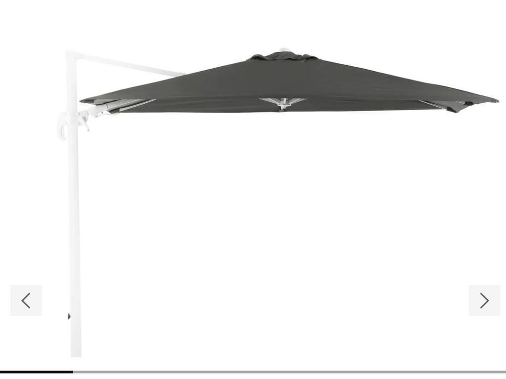 Zweefparasol met betonnen voet NIEUW, Ophalen, Nieuw, 2 tot 3 meter, Zweefparasol