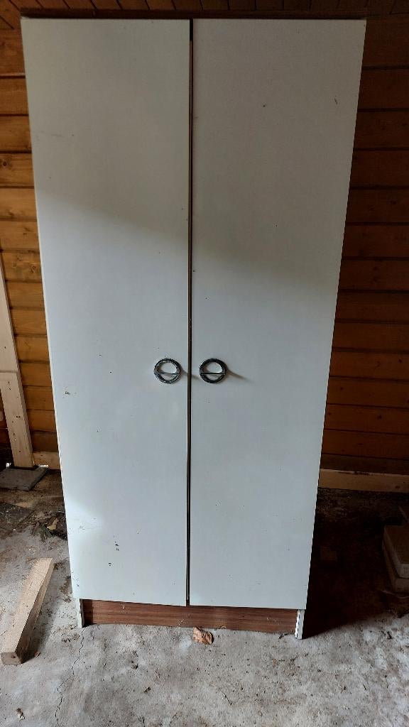 GRATIS witte kast tuinhuis, Enlèvement, Utilisé