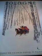 1969 originele POOLSE POSTER J. Grabiański, VACANCES POLOGNE, Verzamelen, Posters, Ophalen