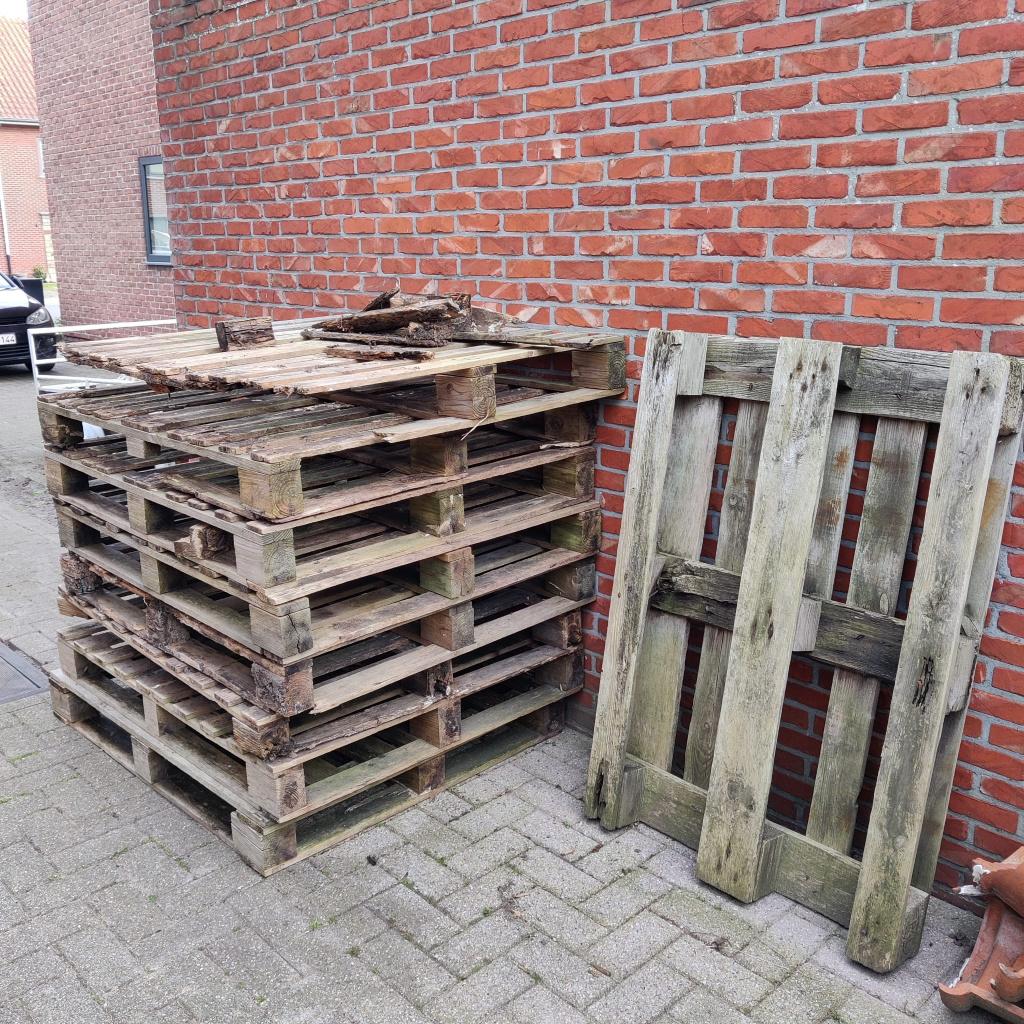 gratis houten palletten, Bricolage & Construction, Moins de 200 cm, Utilisé, Palette, Moins de 25 mm