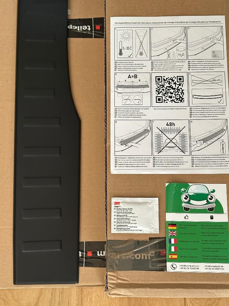 Protection de seuil de coffre VAN Mercedes-Benz W447, Enlèvement ou Envoi, Neuf, Mercedes-Benz