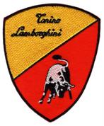 Lamborghini Tonino stoffen opstrijk patch embleem #1, Verzenden, Nieuw
