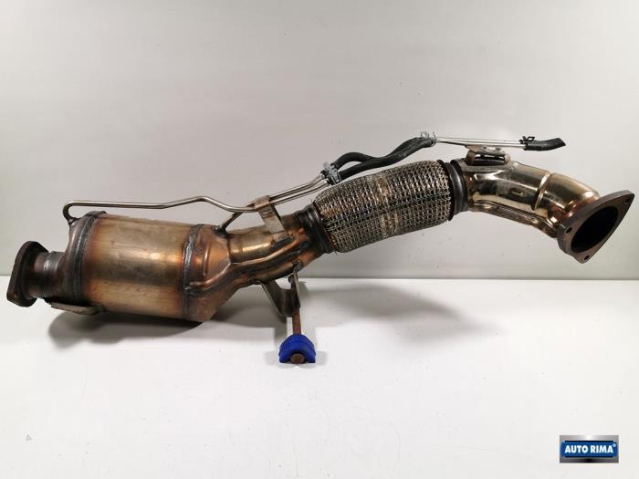 Katalysator van een Volvo XC60, Auto-onderdelen, Uitlaatsystemen, Volvo, Gebruikt, 3 maanden garantie, Ophalen of Verzenden