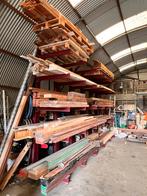 Lot divers hout in zeer goede staat (oa tropische houtsoort), Tuin en Terras, Ophalen, Zo goed als nieuw, Balken