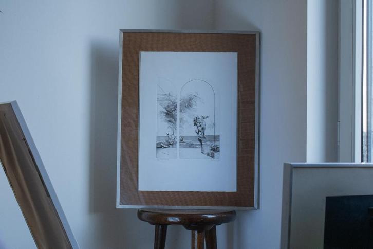 Lithographie de Luigi Marcón (1938 - 2023), Venezia 1998, Antiquités & Art, Art | Lithographies & Sérigraphies, Enlèvement