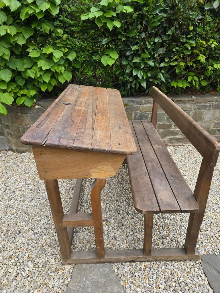 Banc d’écolier vintage, Enlèvement